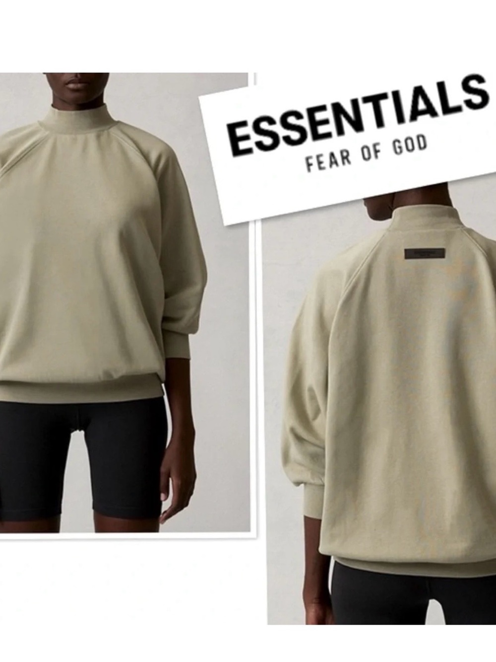 Fear of God essentials XL 3/4 sleeve